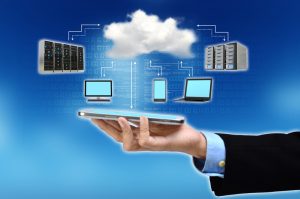 Cloud computing concept